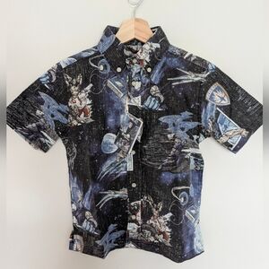 Reyn Spooner Marvel Shirt Boys Sz Small Guardians Of The Galaxy Comic Hero